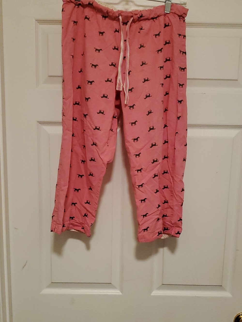 Xhilaration Pink Pajama Pants with Dog Print